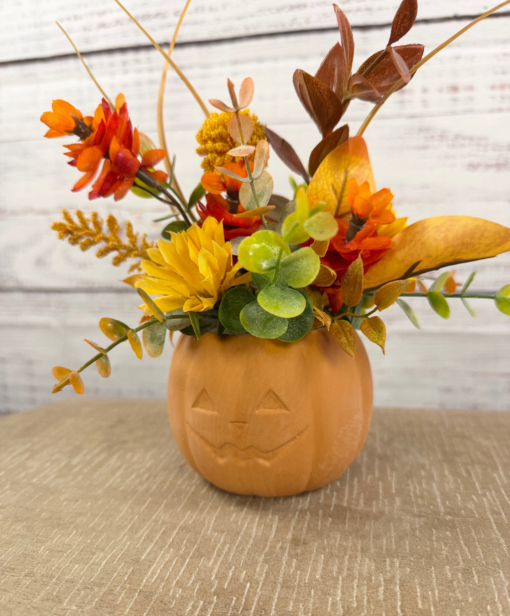 Little Pumpkin Spice Fall Floral Arrangement