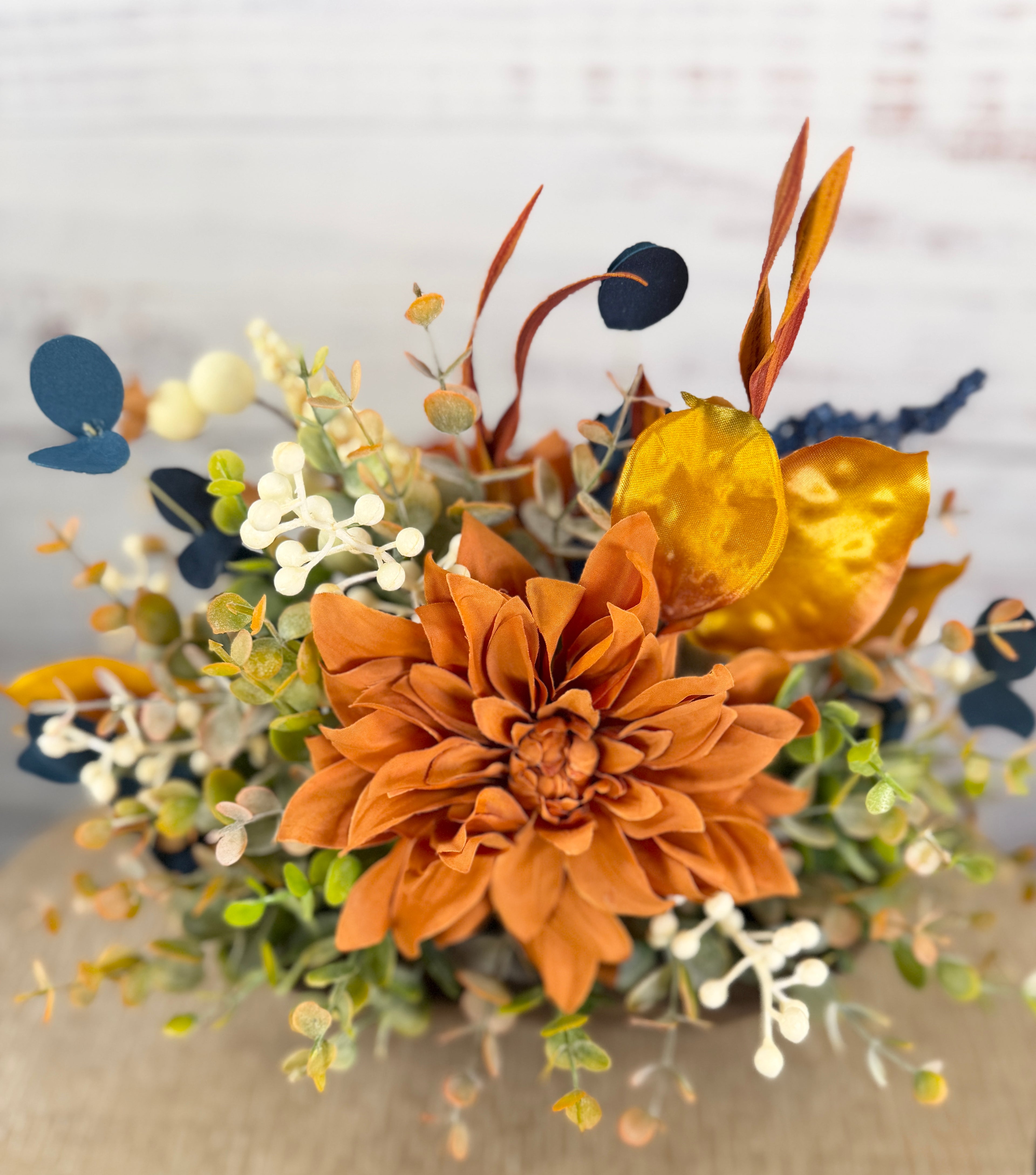 Autumn Twilight Petite Dough Bowl Arrangement