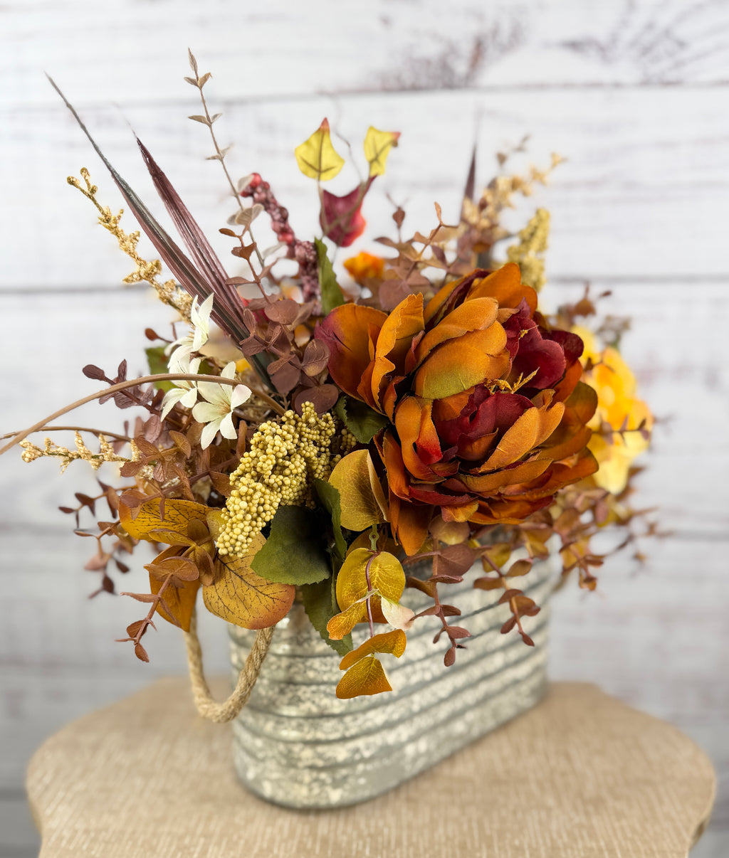 Harvest Glow Fall Floral Arrangement