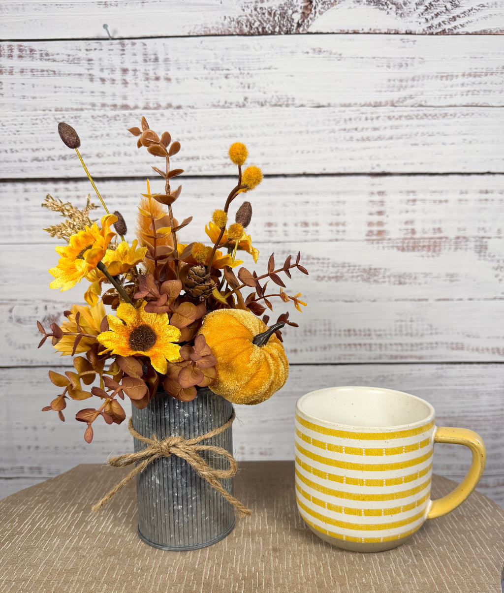 Mini Series - Velvet Sunflower Pumpkin