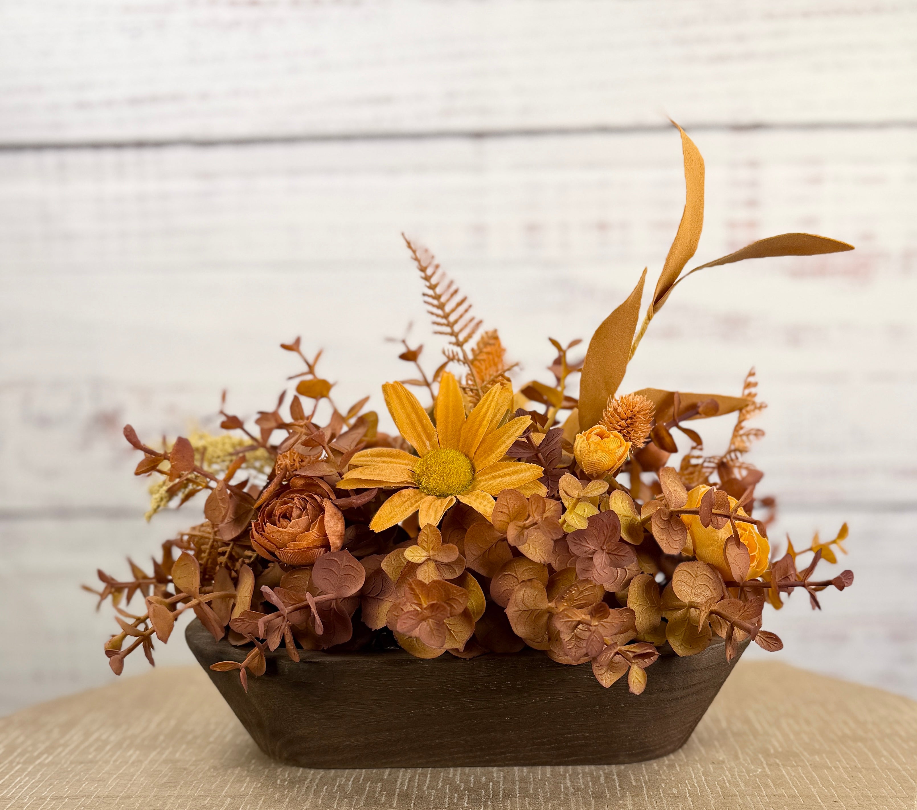 Amber Meadow – Petite Dough Bowl Arrangement