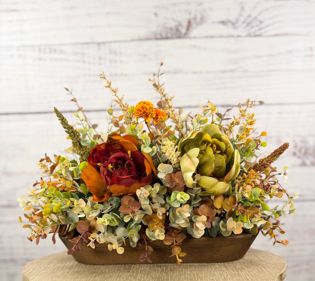 Ember & Olive Fall Dough Bowl Arrangement