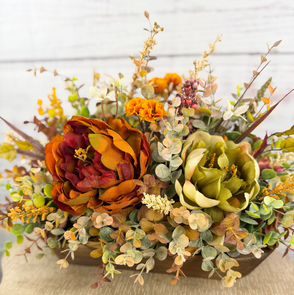 Ember & Olive Fall Dough Bowl Arrangement