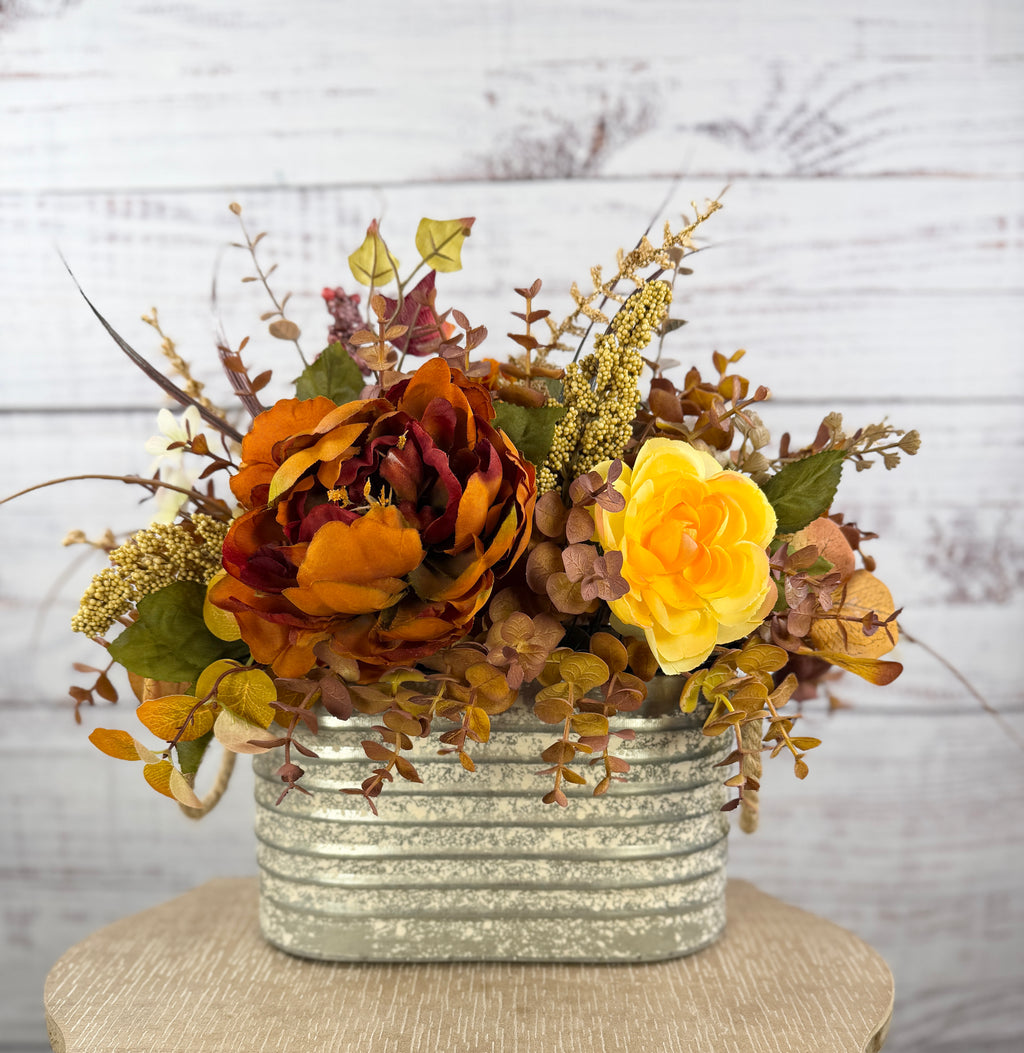 Harvest Glow Fall Floral Arrangement