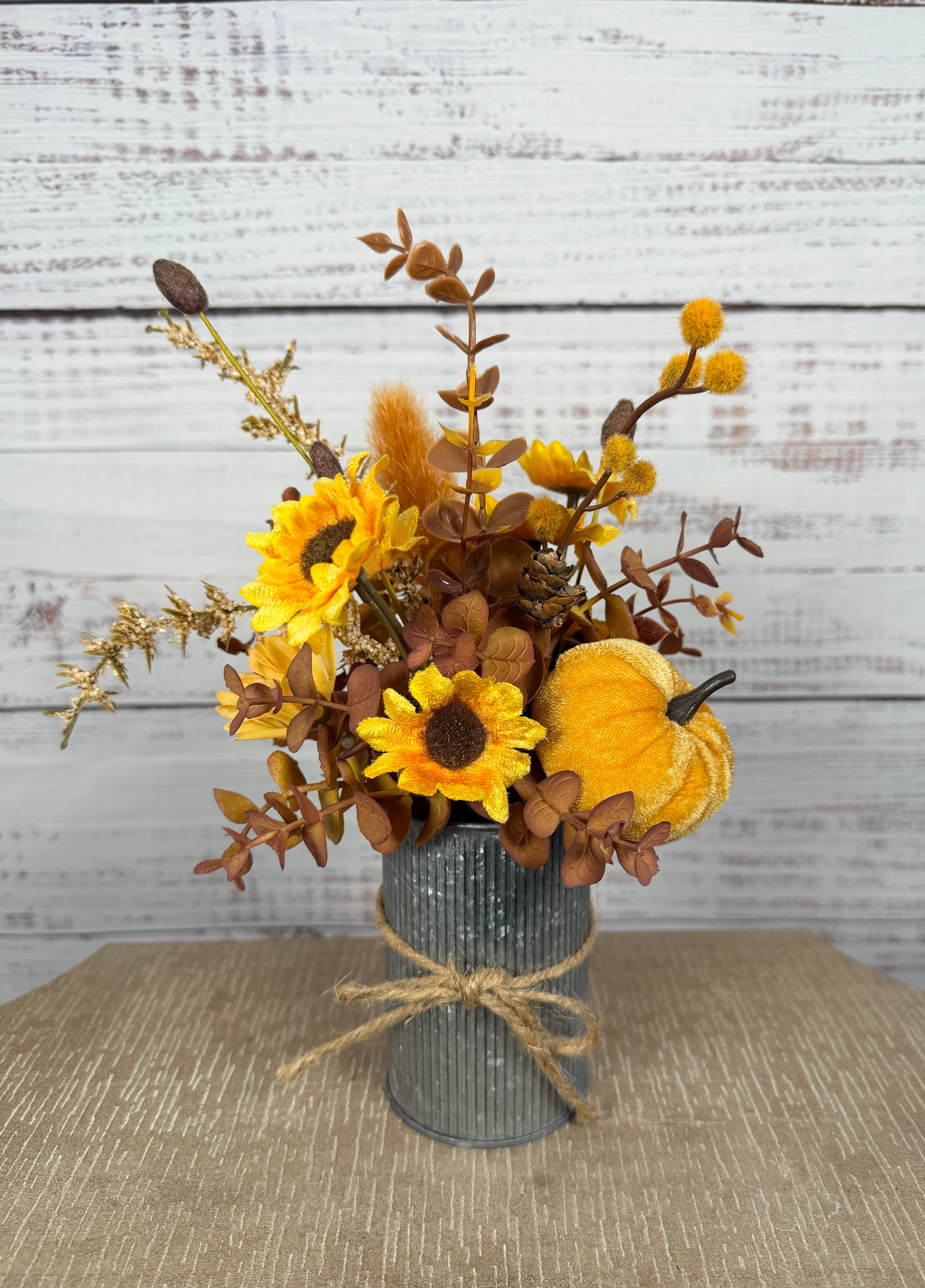 Mini Series - Velvet Sunflower Pumpkin