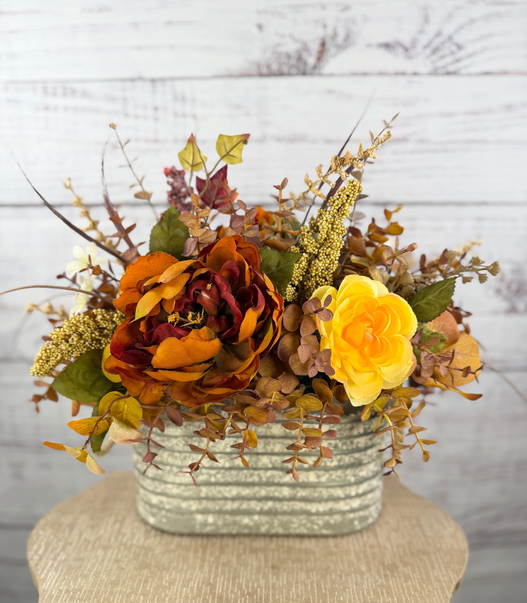 Harvest Glow Fall Floral Arrangement