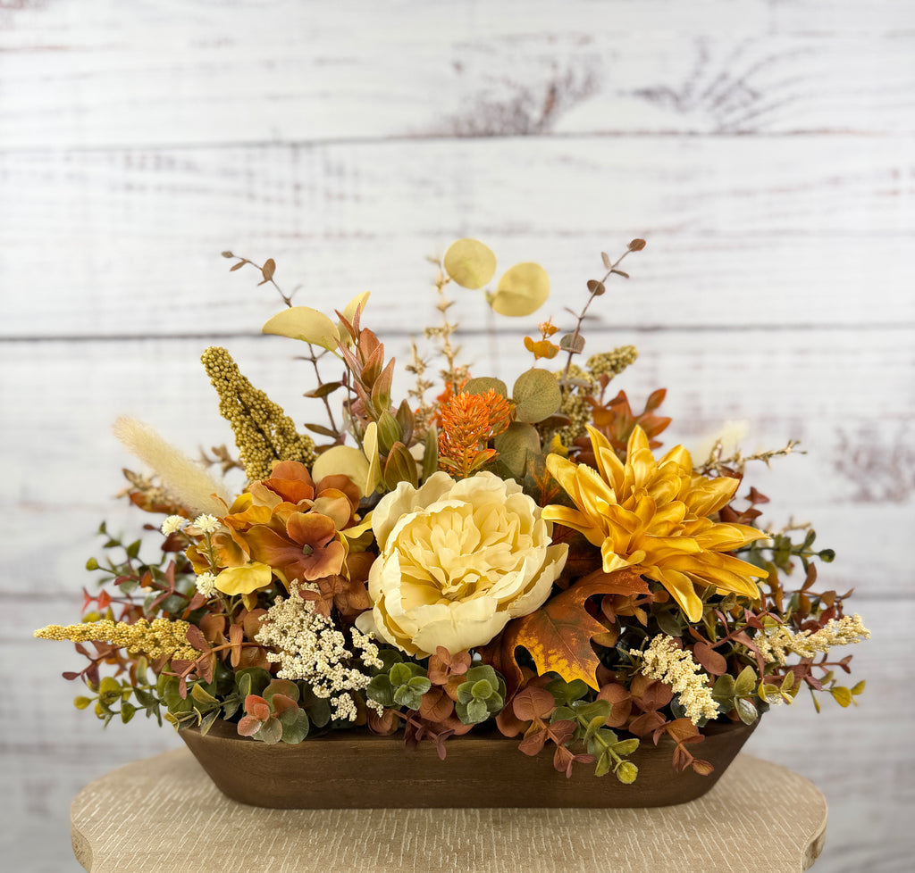 Amber Fields Fall Floral Arrangement