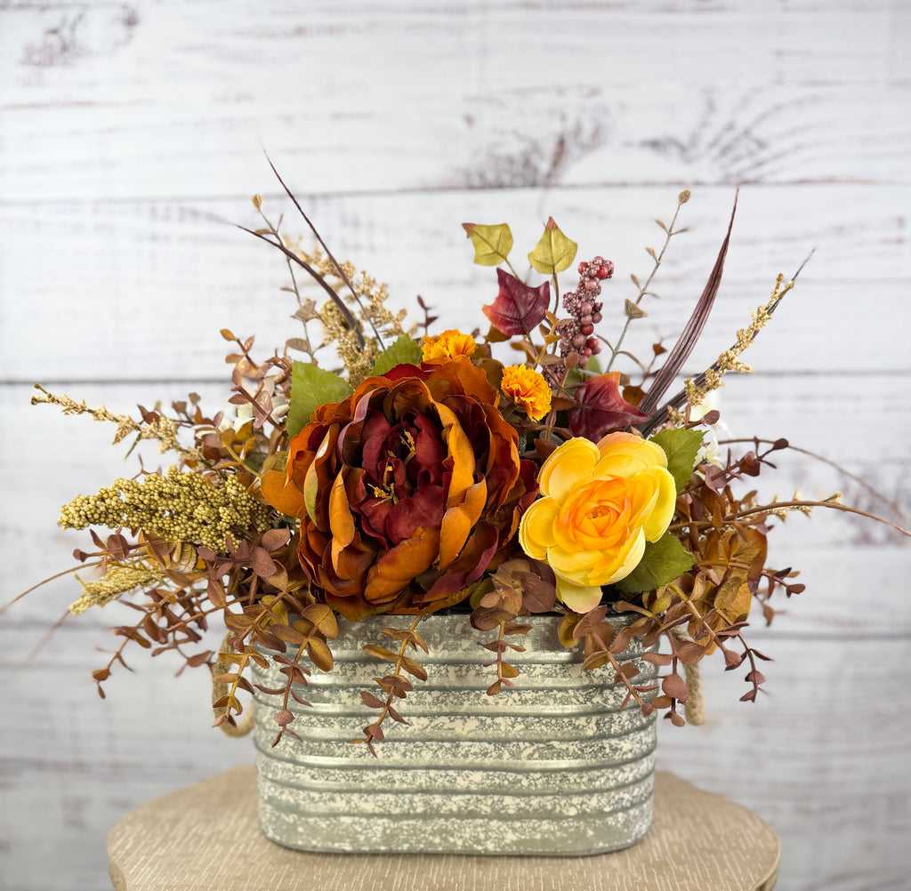 Harvest Glow Fall Floral Arrangement