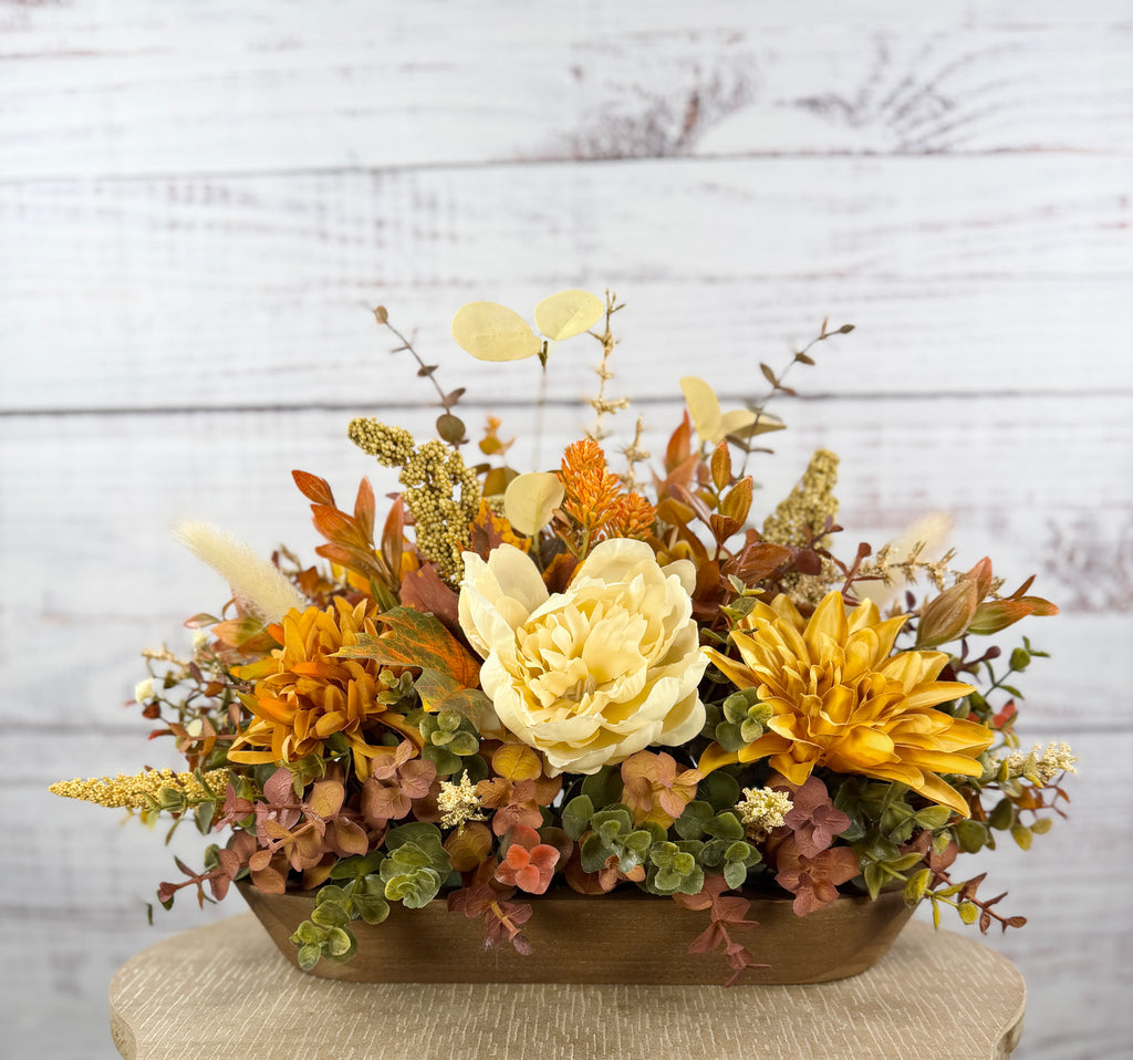 Amber Fields Fall Floral Arrangement