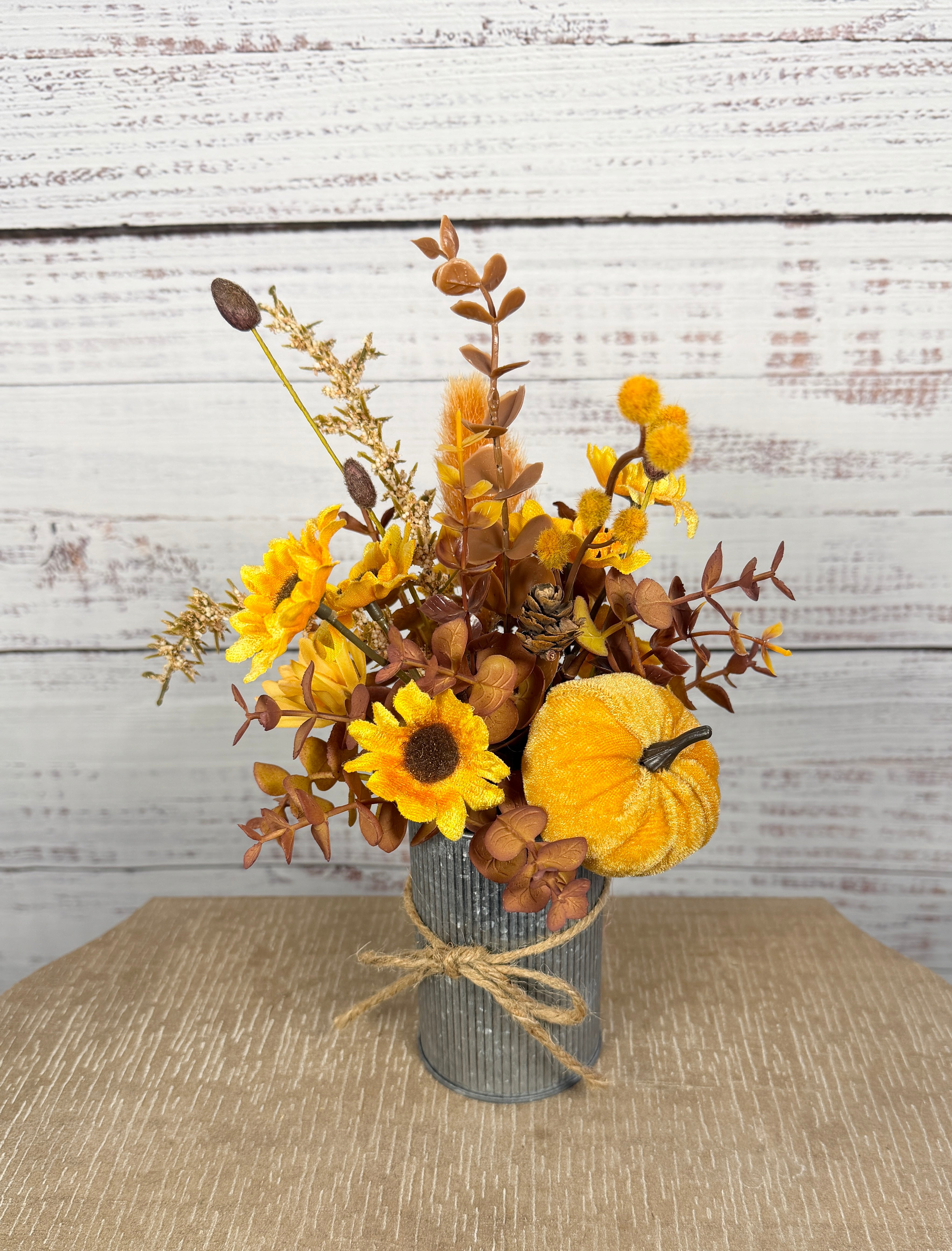 Mini Series - Velvet Sunflower Pumpkin