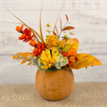 Pumpkin Sunshine – Fall Pumpkin Floral Arrangement