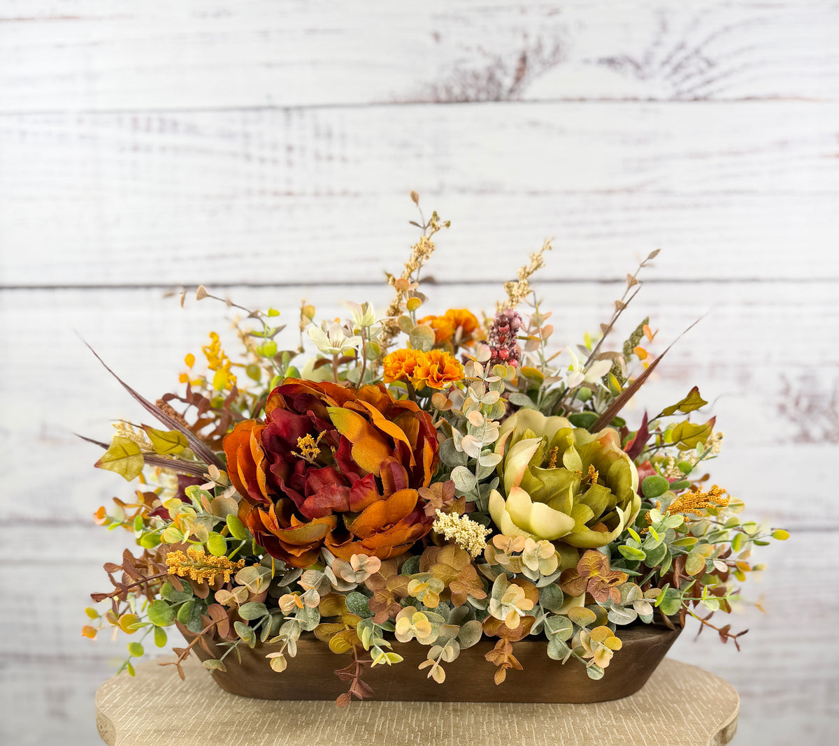 Ember & Olive Fall Dough Bowl Arrangement
