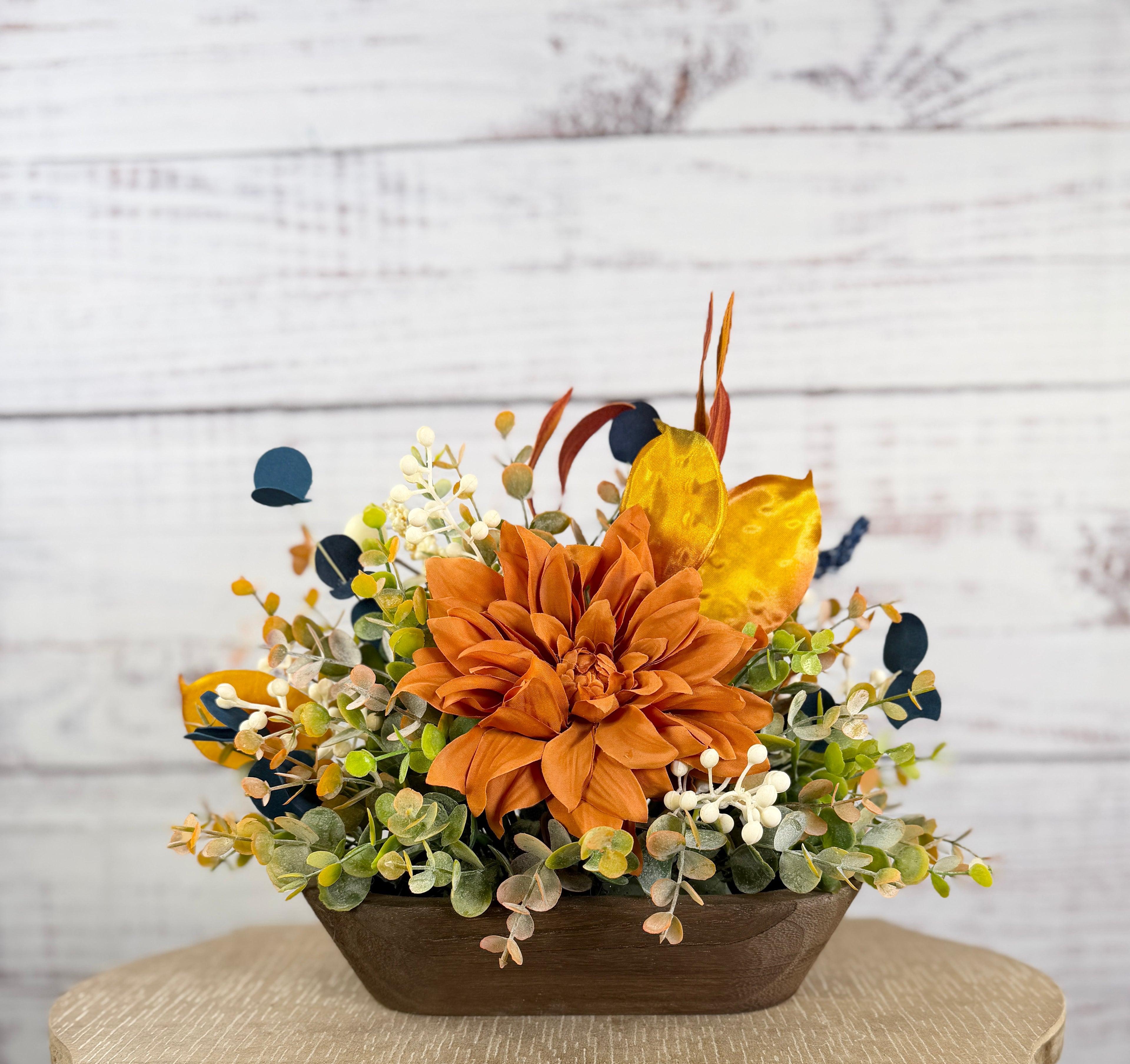Autumn Twilight Petite Dough Bowl Arrangement