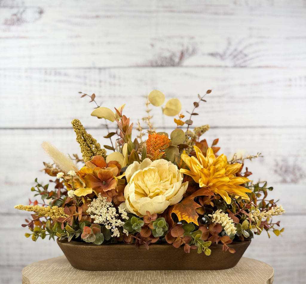Amber Fields Fall Floral Arrangement