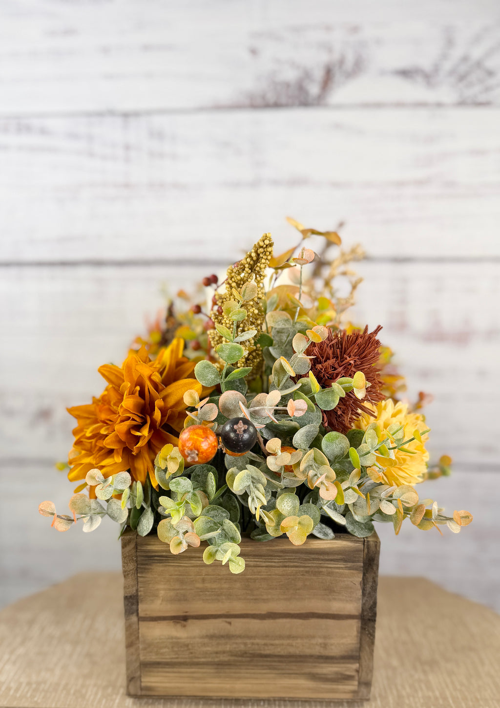 Autumn Hearthlight Fall Candle Centerpiece