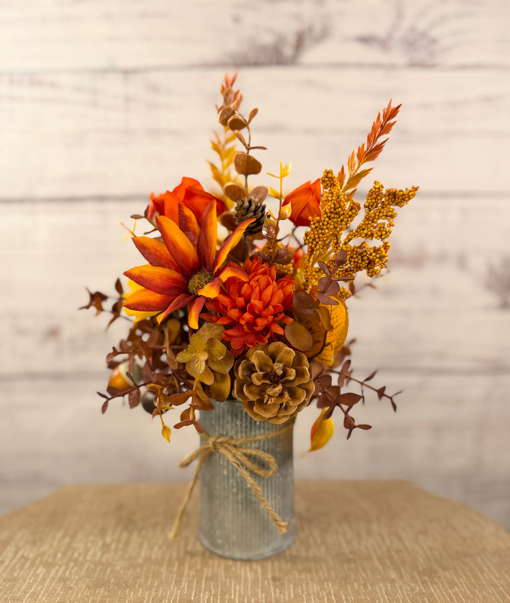 Mini Series - Maple Glow Fall Floral Arrangement