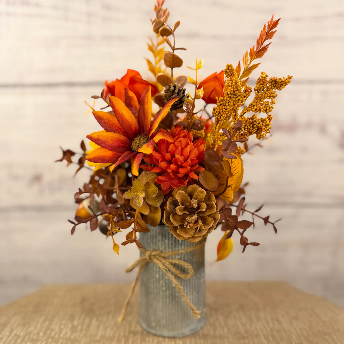 Mini Series - Maple Glow Fall Floral Arrangement