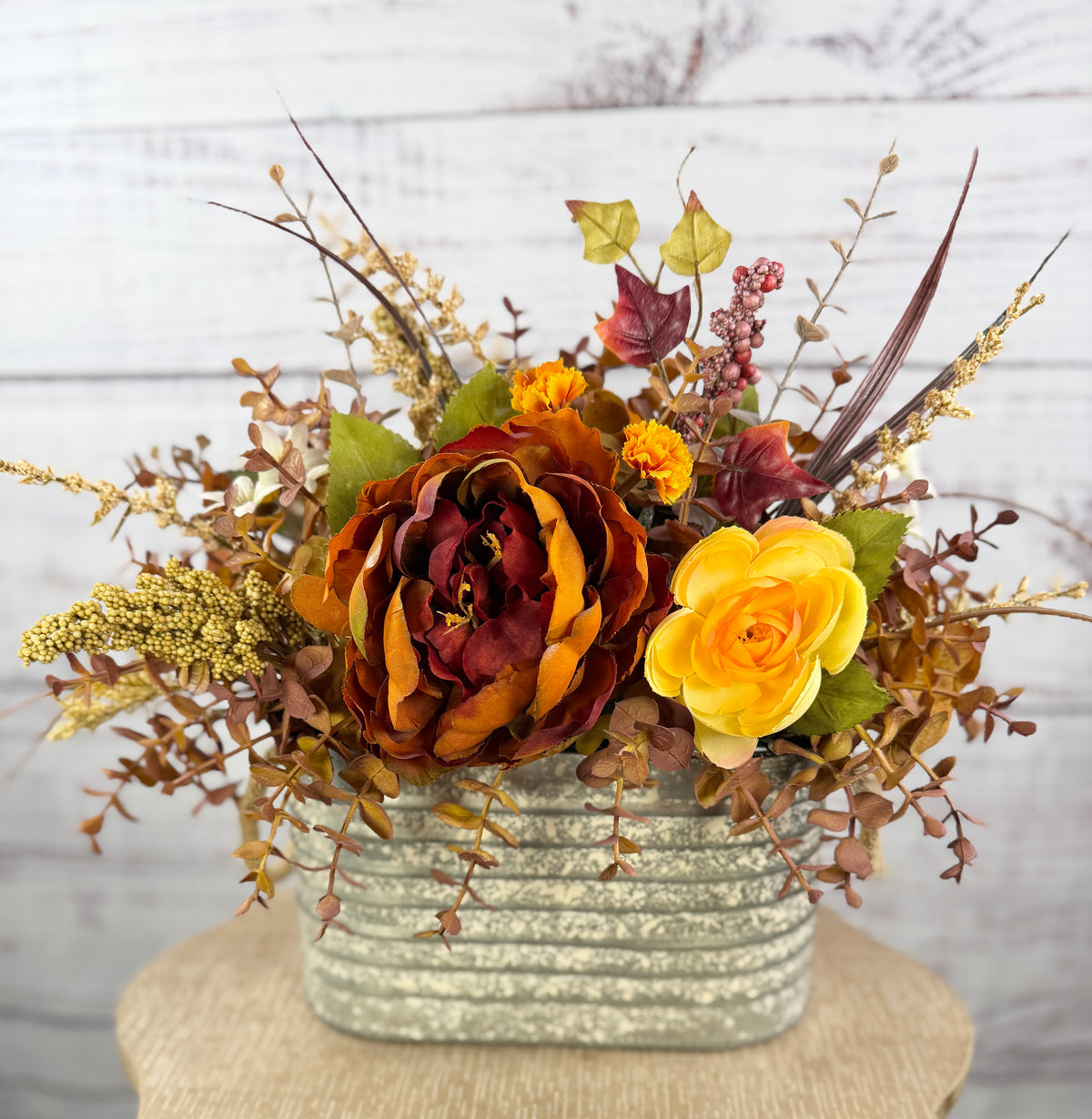 Harvest Glow Fall Floral Arrangement