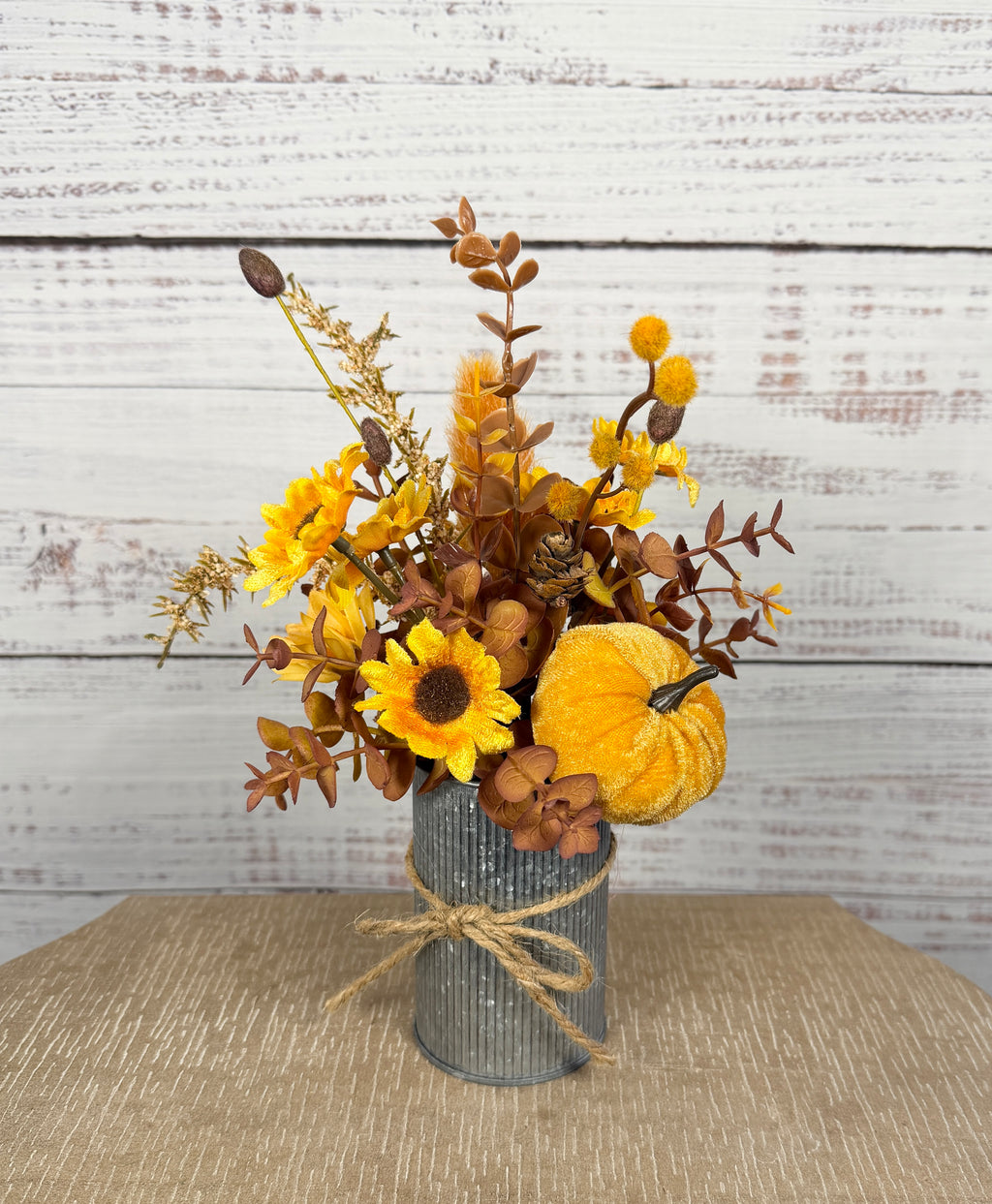 Mini Series - Velvet Sunflower Pumpkin
