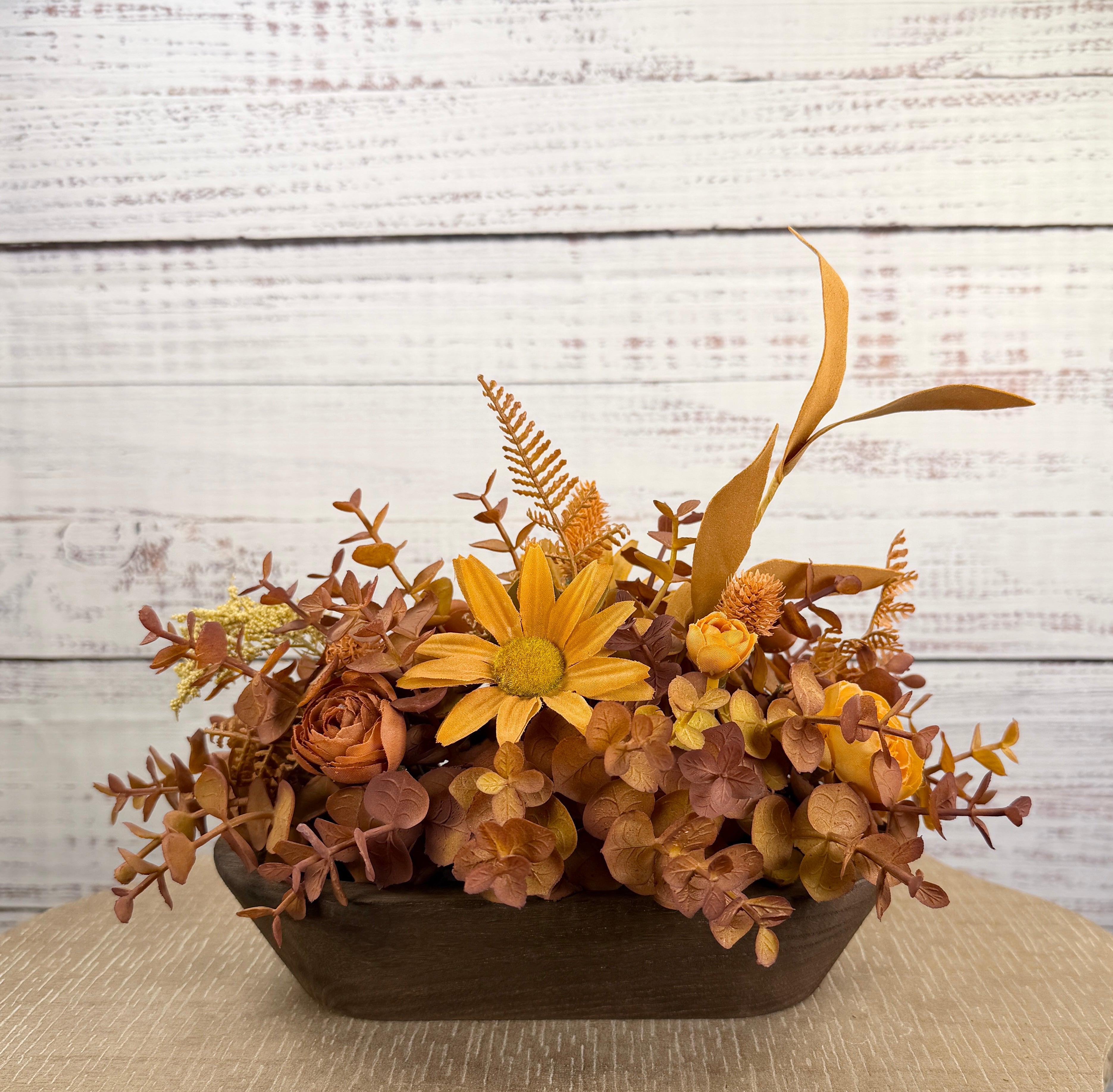 Amber Meadow – Petite Dough Bowl Arrangement
