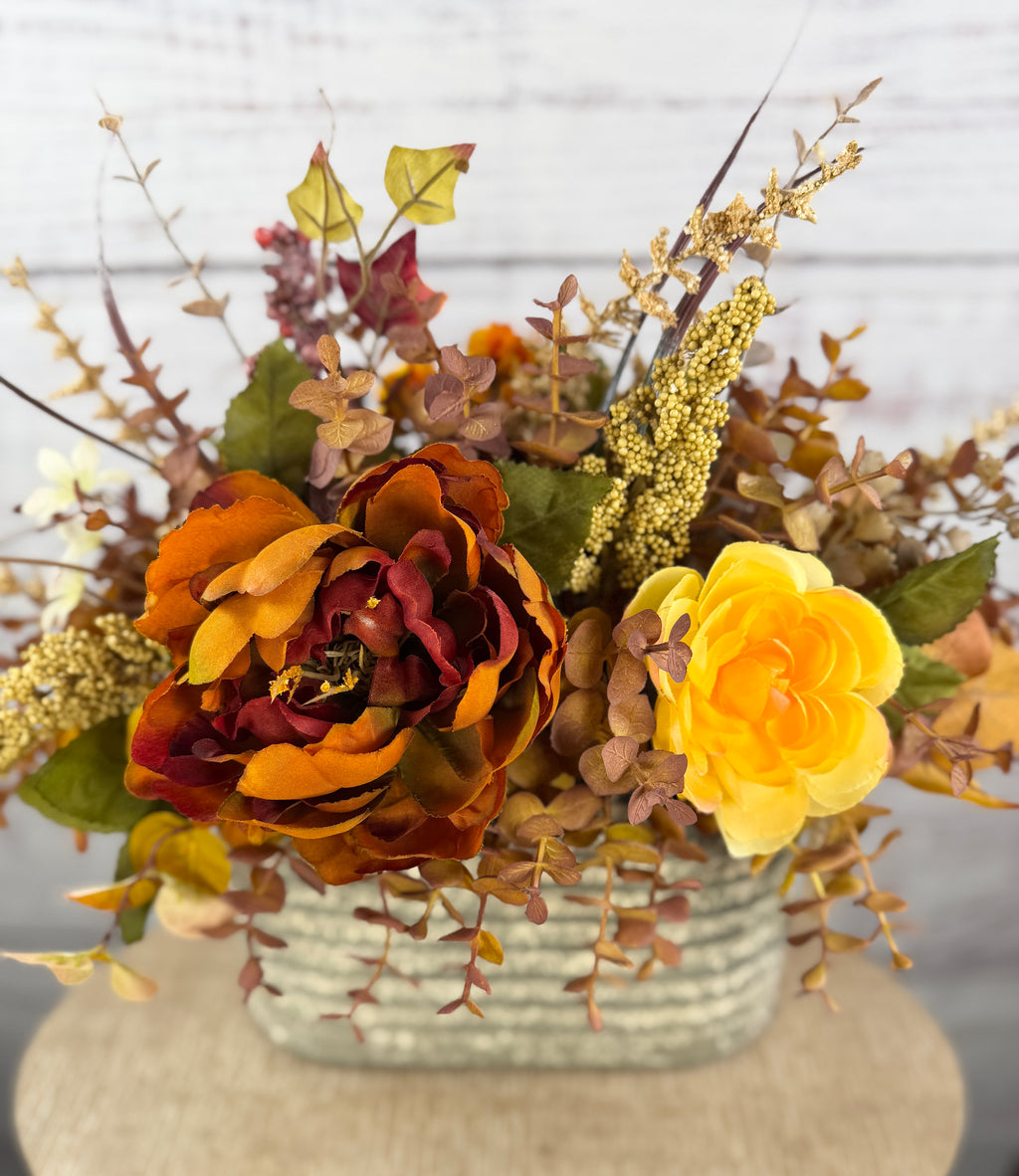 Harvest Glow Fall Floral Arrangement
