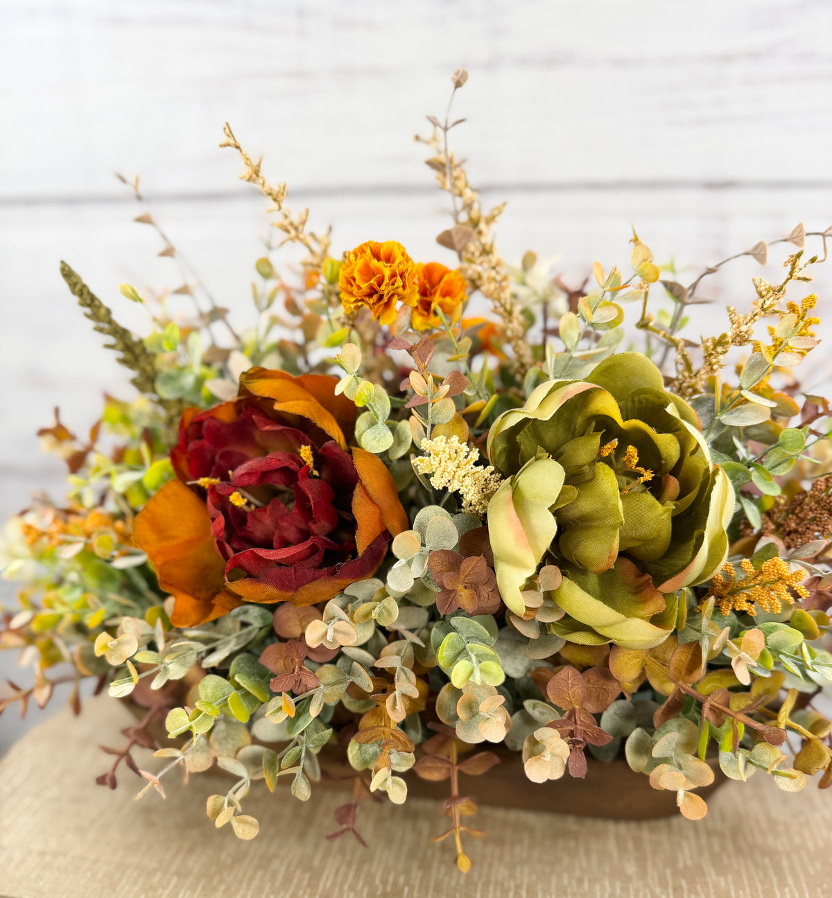 Ember & Olive Fall Dough Bowl Arrangement