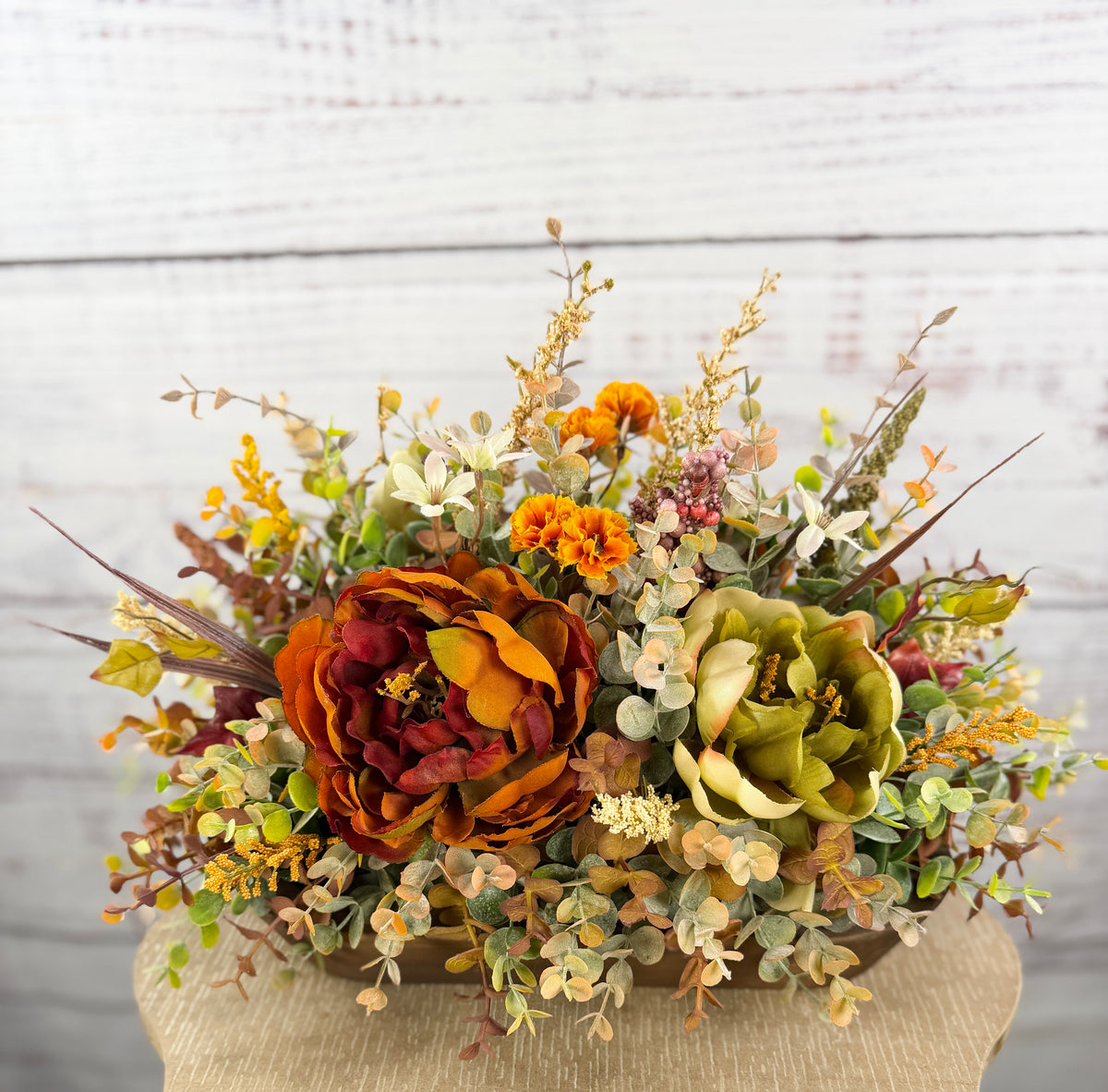 Ember & Olive Fall Dough Bowl Arrangement