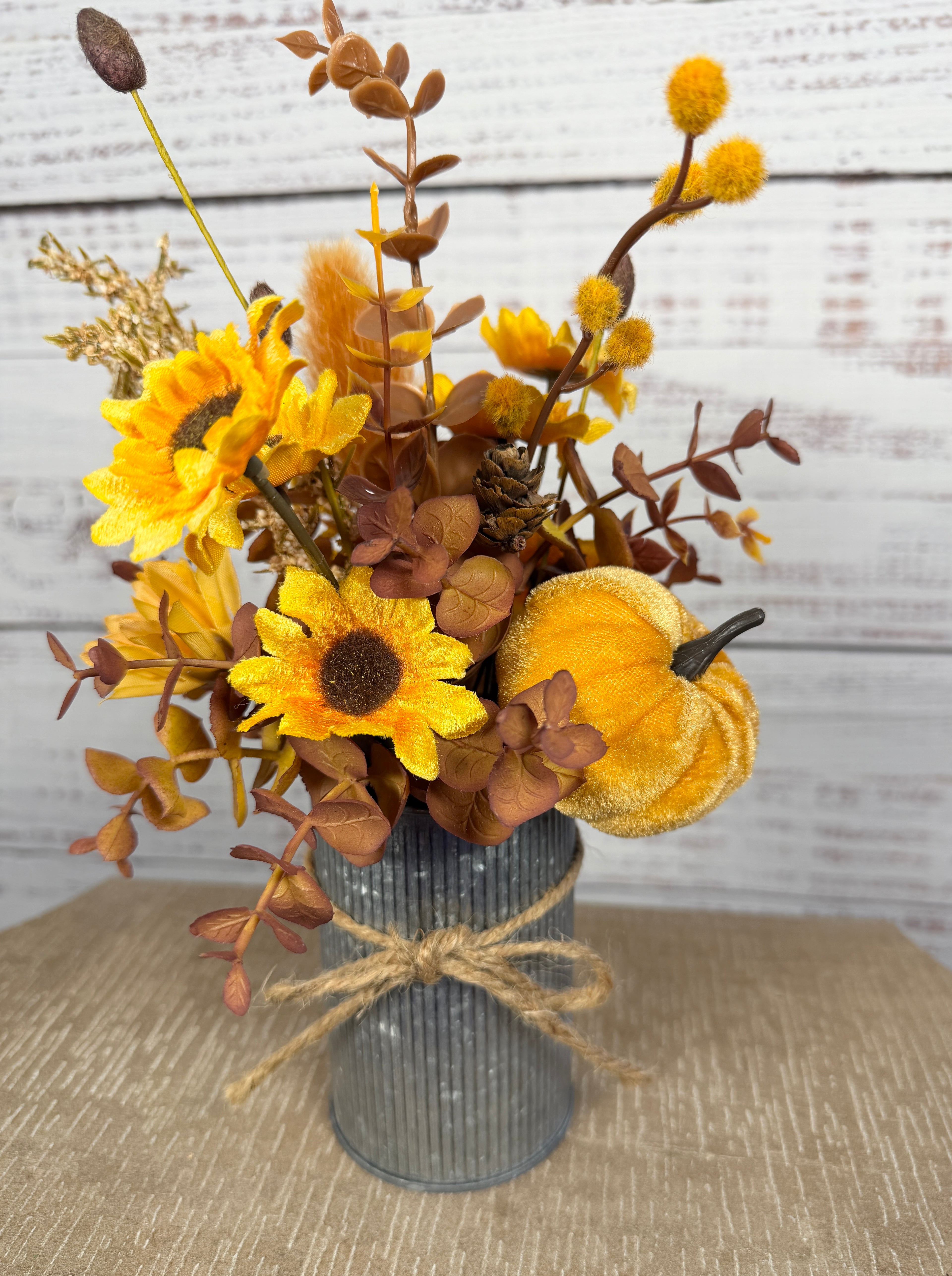 Mini Series - Velvet Sunflower Pumpkin