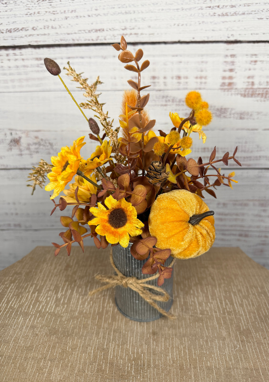 Mini Series - Velvet Sunflower Pumpkin