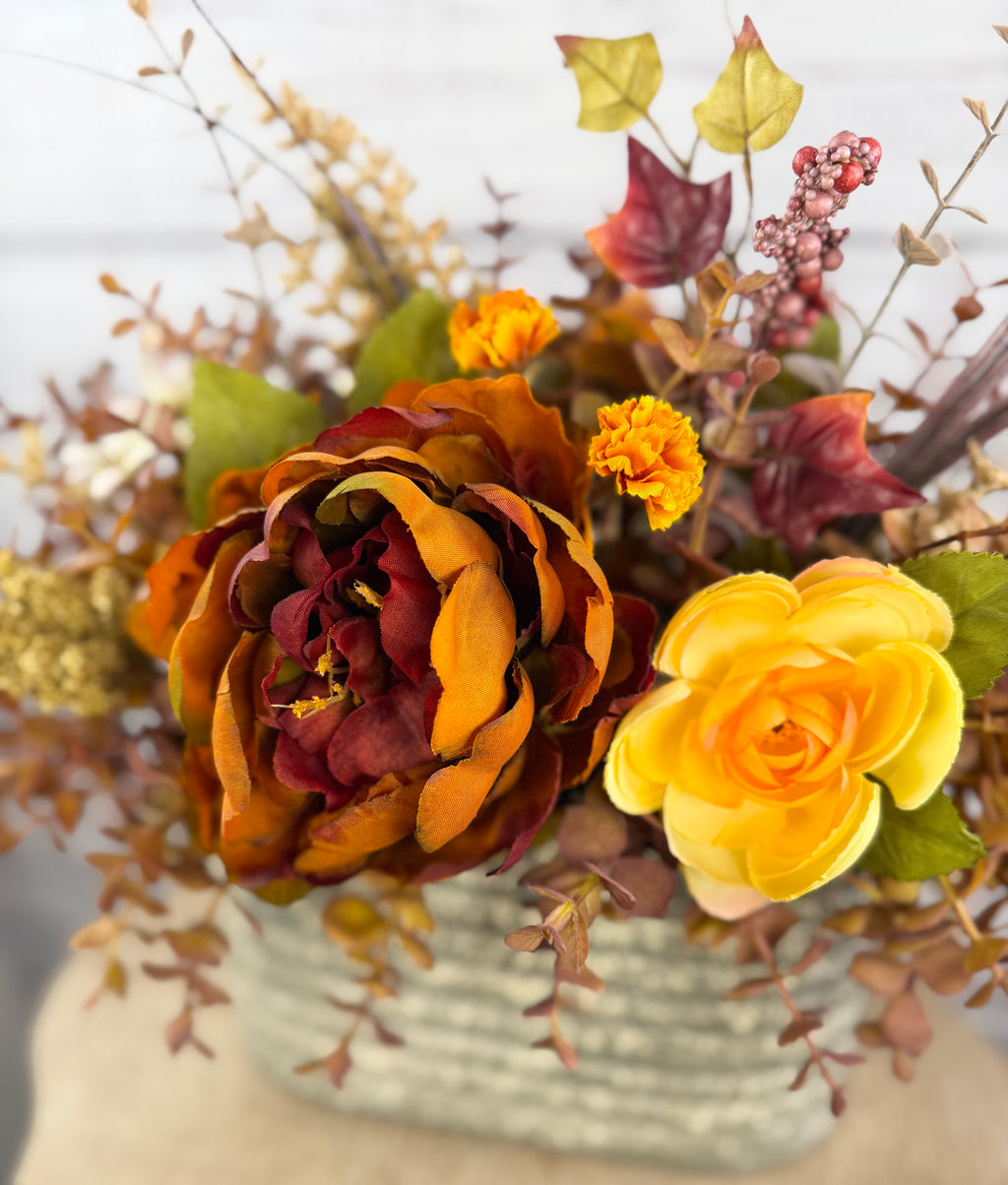 Harvest Glow Fall Floral Arrangement