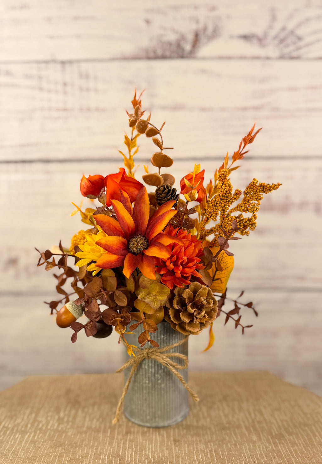 Mini Series - Maple Glow Fall Floral Arrangement