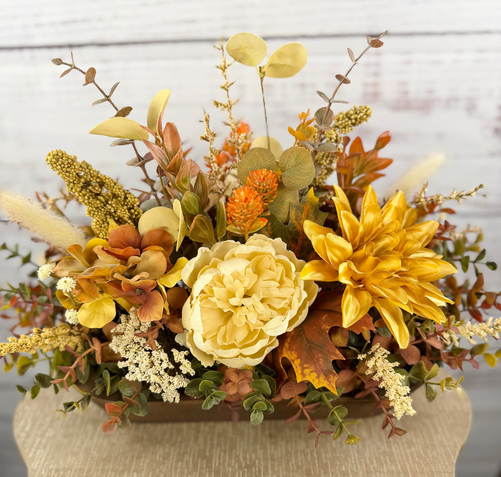 Amber Fields Fall Floral Arrangement