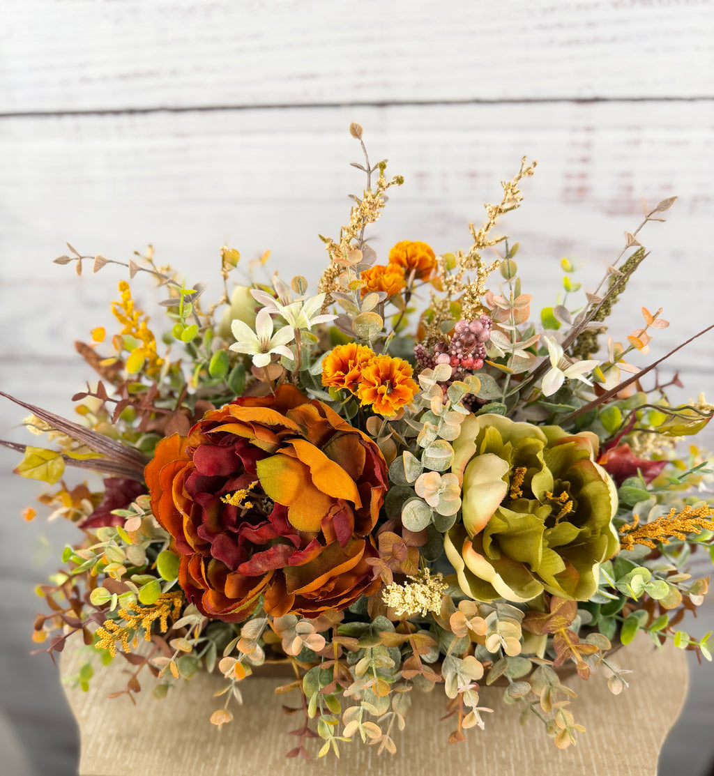 Ember & Olive Fall Dough Bowl Arrangement