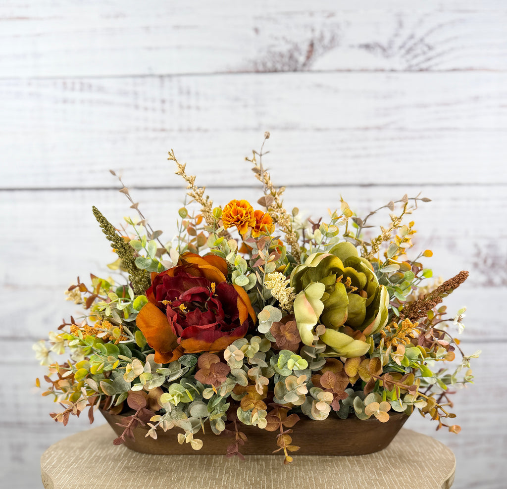 Ember & Olive Fall Dough Bowl Arrangement