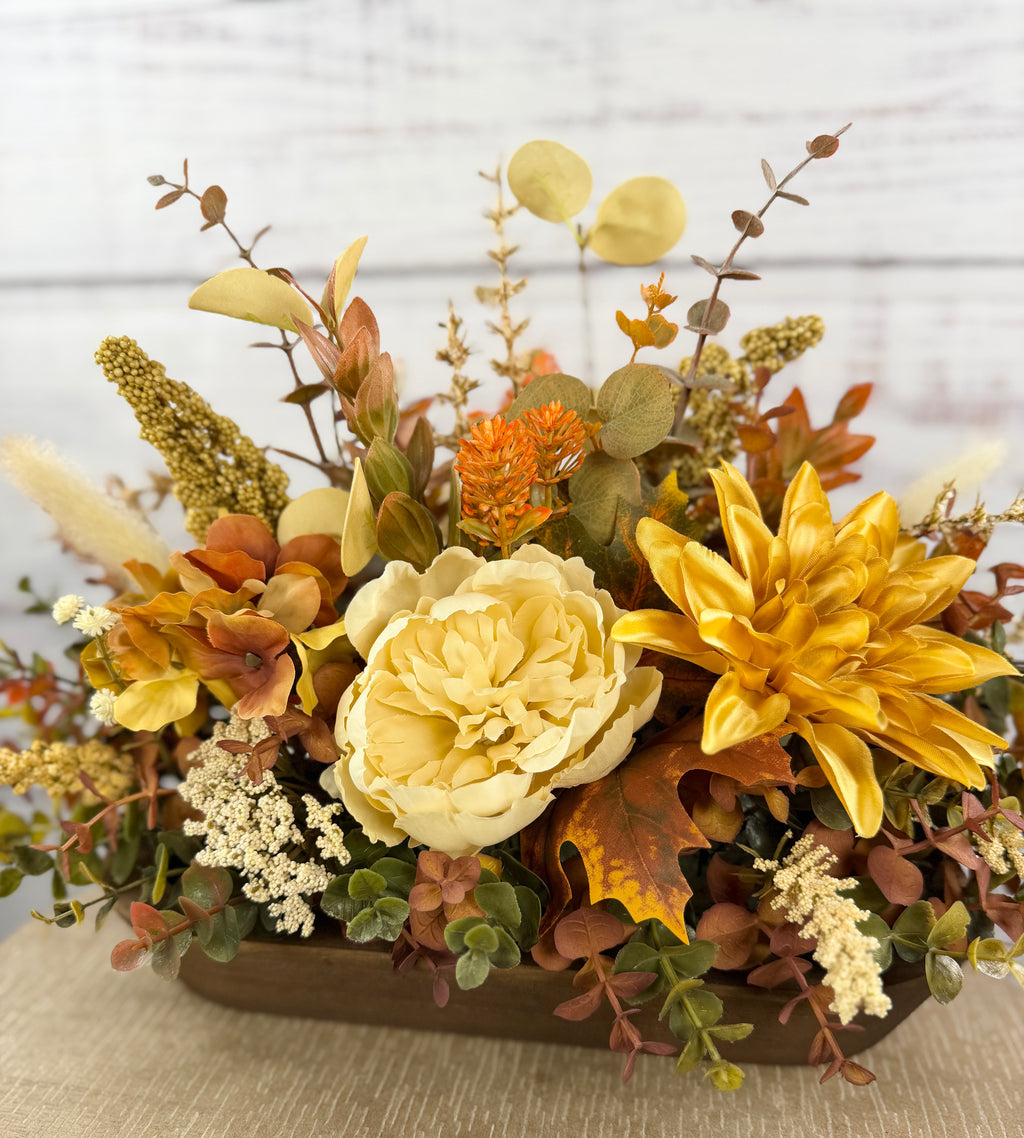 Amber Fields Fall Floral Arrangement