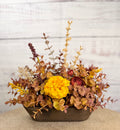 Golden Meadow Petite Fall Dough Bowl Arrangement