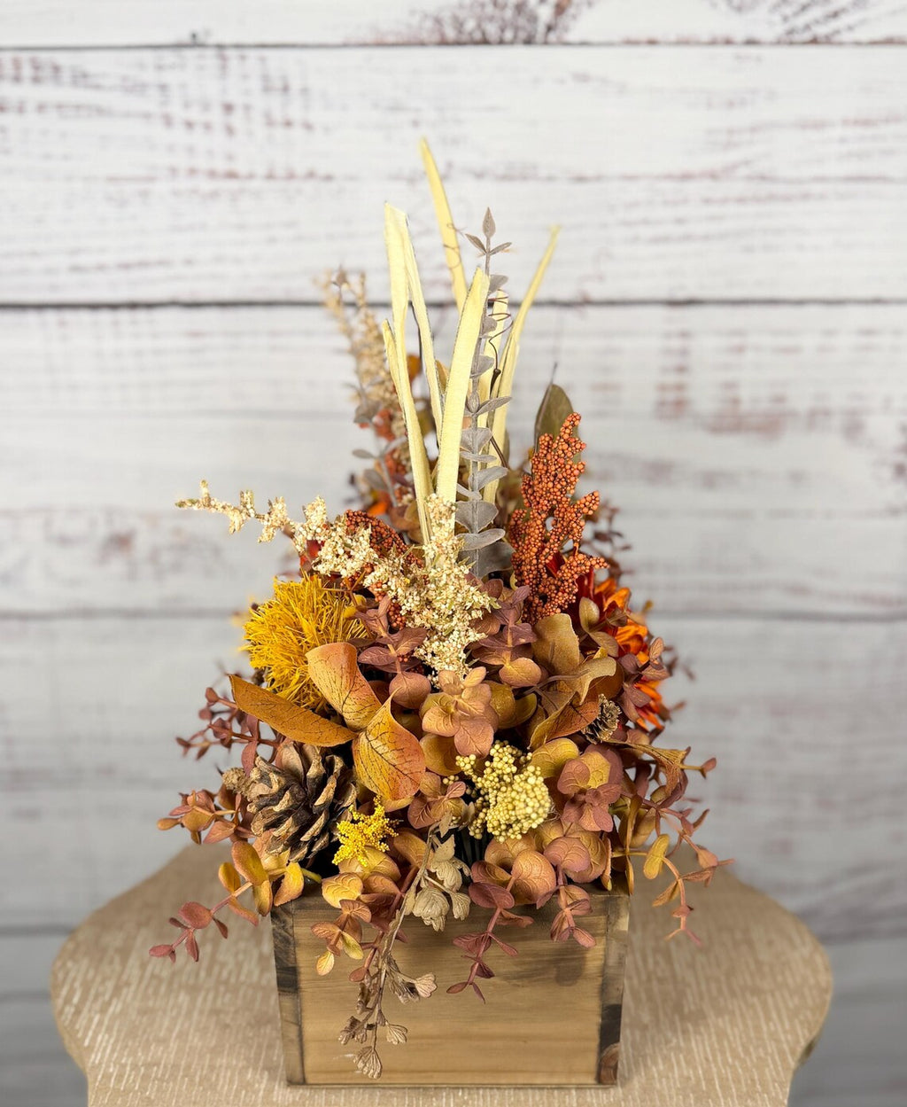 Harvest Meadow Fall Arrangement | Orange, Gold & Brown