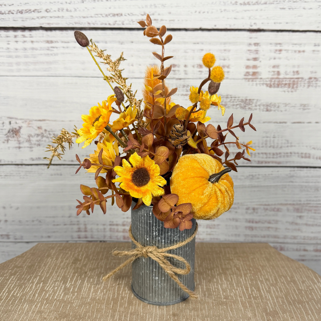 Mini Series - Velvet Sunflower Pumpkin