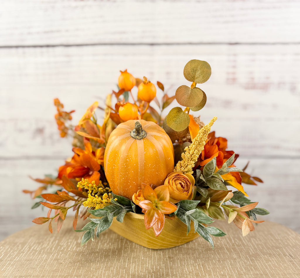 Pumpkin end view