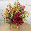 Autumn Merlot - Burgundy Fall Floral Arrangement